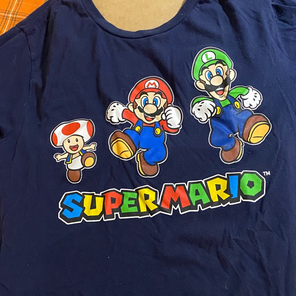 Super Mario Kids T-Shirt - Blue